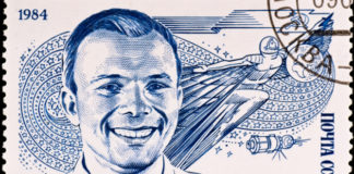 Il volo di Gagarin 1476 0 L astrofilatelia il volo di Gagarin_ok